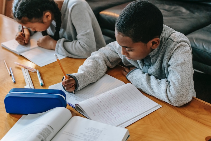homeschool students